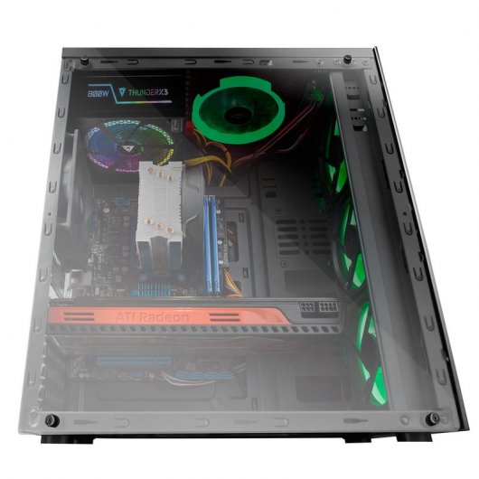 Mars Gaming MCG Green Cristal Templado USB 3.0