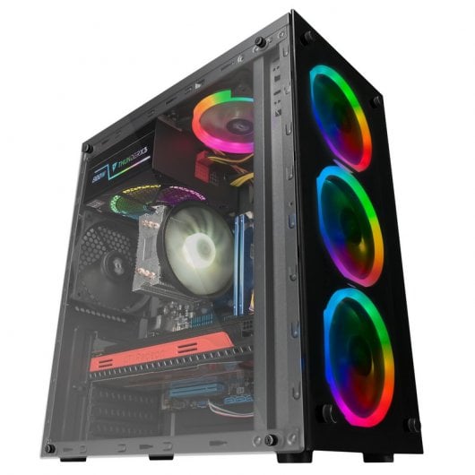 Mars Gaming MCG RGB Cristal Templado USB 3.0