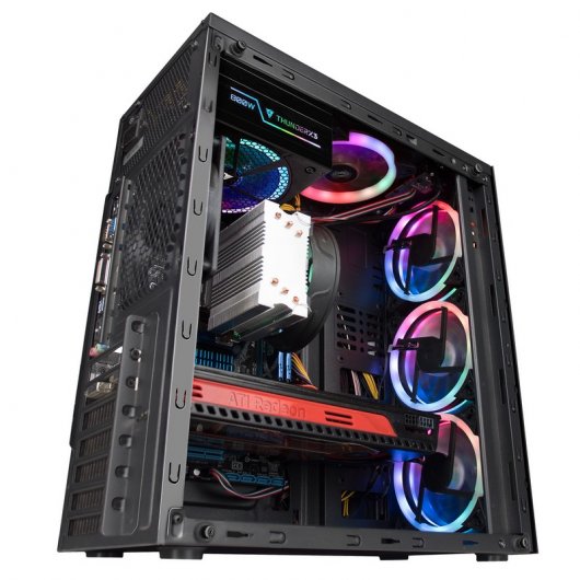 Mars Gaming MCG RGB Cristal Templado USB 3.0