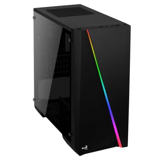 Caixa Aerocool Cylon Mini RGB USB 3.0 com Janela
