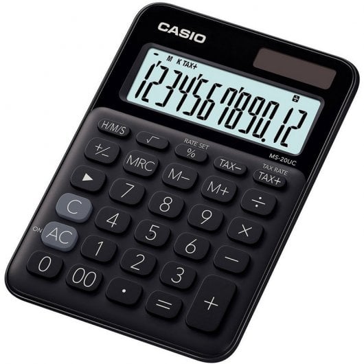 Casio MS-20UC My Style Calculadora Negra