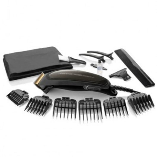 Tagliacapelli Taurus Mithos Titanium Plus con filo 4 lunghezze lame titanio accessori