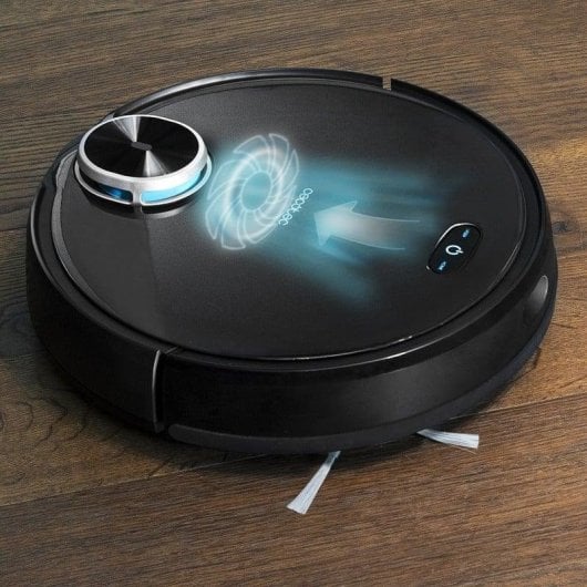 Aspirador Robô com Mopa Cecotec Conga Serie 3090 Navegação Laser 2.000 Pa APP Programável