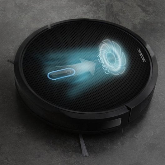 Saugroboter mit Wischfunktion Cecotec Conga Serie 1090 Navigationsklasse Sensorik 1.400 Pa Spezialbürste für Tierhaare