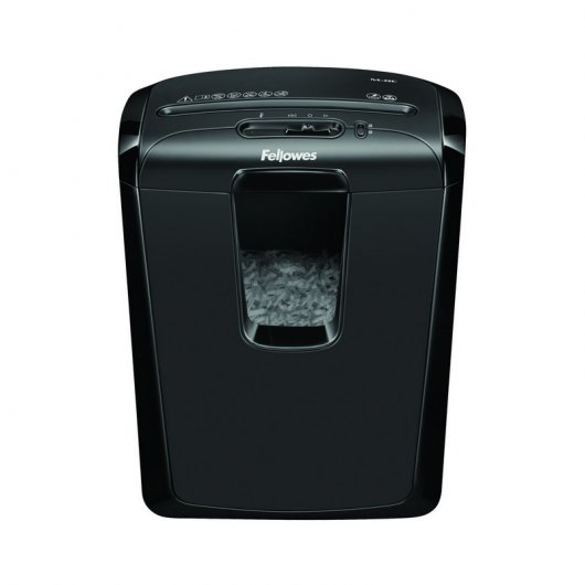 Fellowes M-8C destructeur de papier Destruction croisée 23 cm Noir