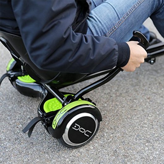 Nilox Doc Kart Silla para Hoverboard Negra