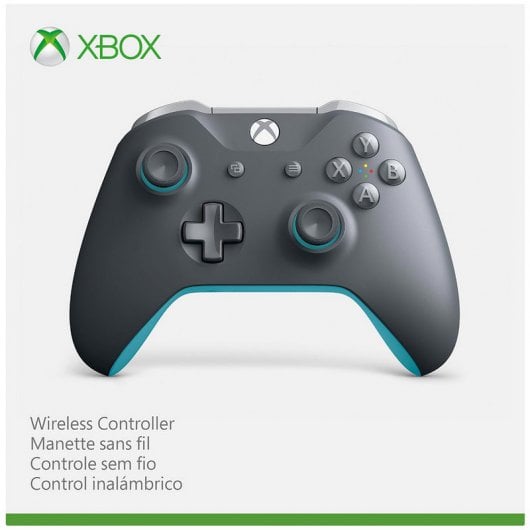 Microsoft Mando Wireless Nueva Edición Gris/Azul