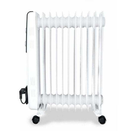 Radiateur à Huile Orbegozo RF 2500 2500W 11 Éléments Roulettes Poignée Sécurité