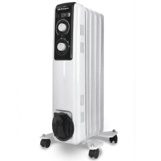 Radiador de aceite Orbegozo RF 1000 1000W 5 elementos