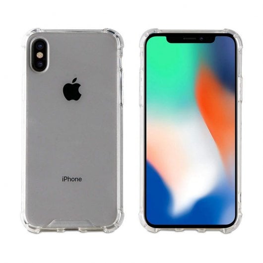 Muvit Pro Cristal Bump Funda Transparente para Apple iPhone X