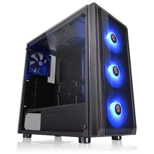 Thermaltake  Versa J23 TG RGB Edition USB 3.0 Cristal Templado