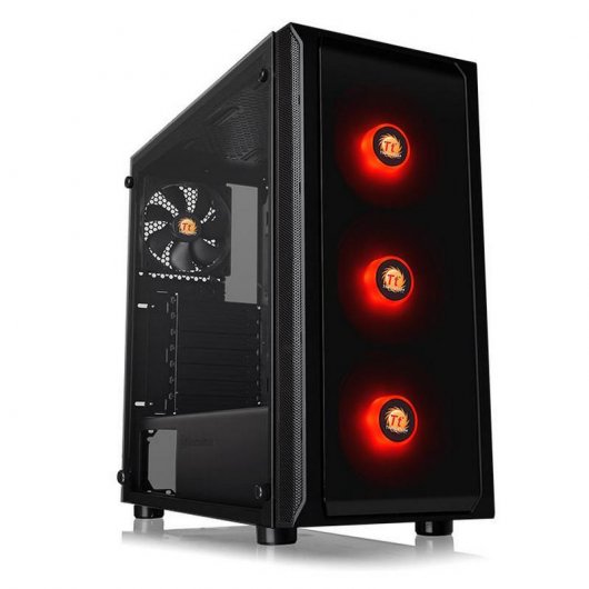 Thermaltake  Versa J23 TG RGB Edition USB 3.0 Cristal Templado