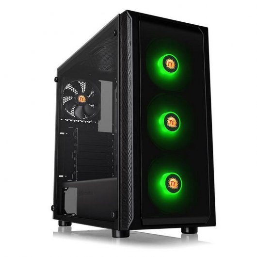 Thermaltake  Versa J23 TG RGB Edition USB 3.0 Cristal Templado