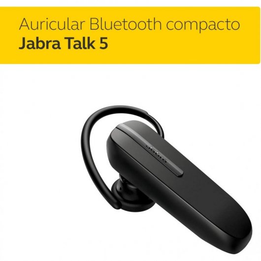 Jabra Talk 5 Auricular Bluetooth  Negro Reacondicionado