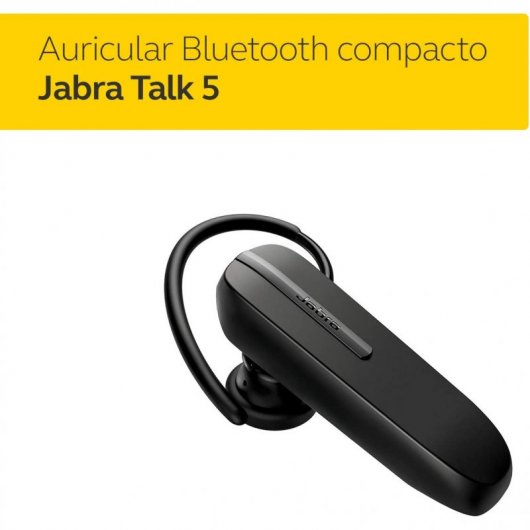 Jabra Talk 5 Oreillette Bluetooth Monaural Noir