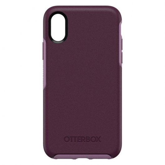OtterBox Symmetry Funda Violeta para iPhone X/XS