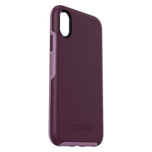 OtterBox Symmetry Funda Violeta para iPhone X/XS