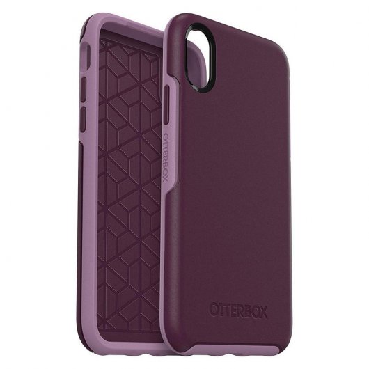 OtterBox Symmetry Funda Violeta para iPhone X/XS