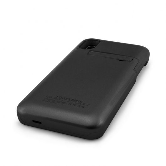 Unotec Powercase Funda Negra con Batería para iPhone X/XS
