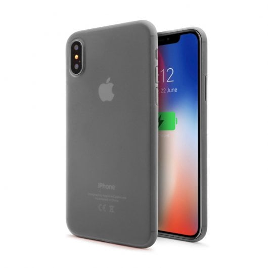 Unotec Super-Slim Funda Transparente para iPhone X/XS