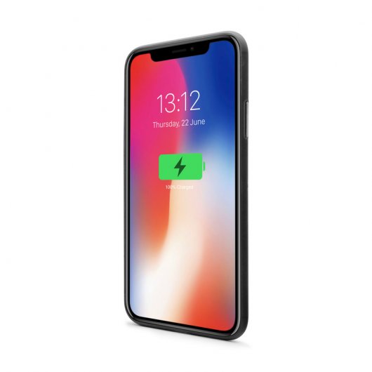 Unotec Super-Slim Funda Negra para iPhone X/XS