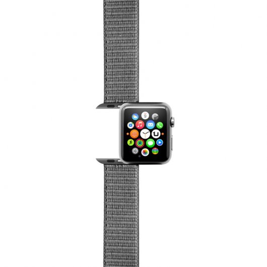 Unotec Correa Velcro para Apple Watch 42/44mm Gris
