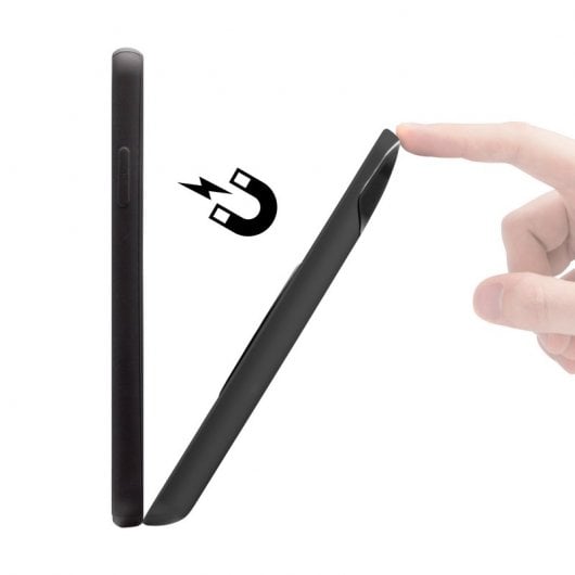 Capa Unotec com Bateria com Indução Negra para iPhone X/XS