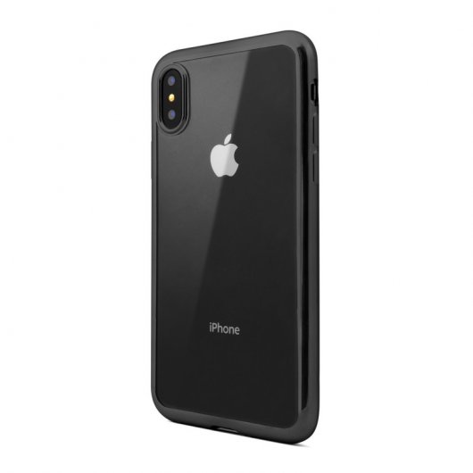 Capa Unotec TPU Gel Max Frame Preta para iPhone XS