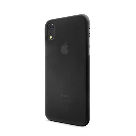 Unotec Capa Super-Slim Transparente Preta para iPhone XR