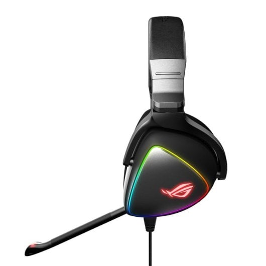 Auriculares ASUS ROG Delta Gaming con cable USB-C Multiplattform RGB Schwarz