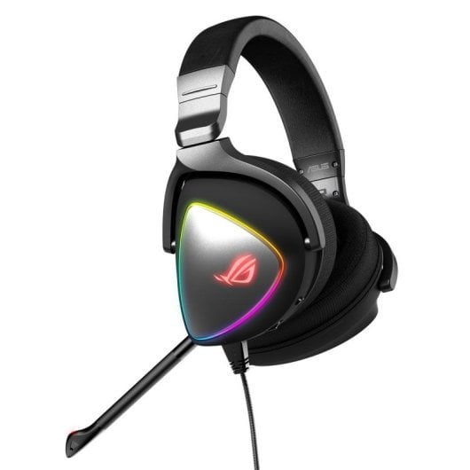 Auriculares ASUS ROG Delta Gaming con cable USB-C Multiplattform RGB Schwarz