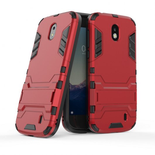 German Tech Carcasa Cool Shield Roja para Nokia 1