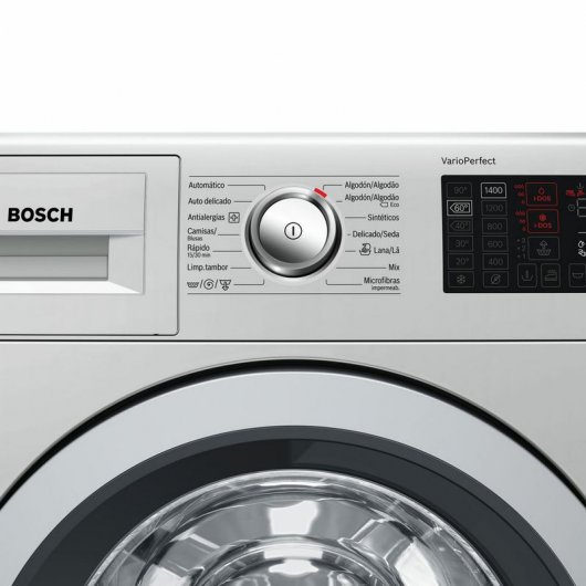 Bosch WAT2867XES Lavadora de Carga Frontal 8Kg A+++ Acero Inoxidable