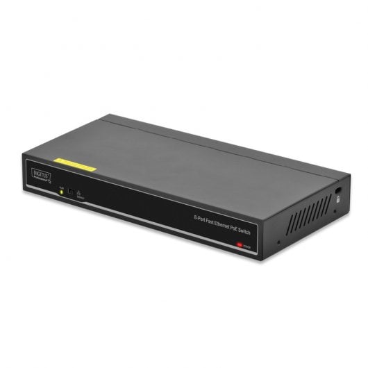 Digitus DN-95323 Switch 8 Portas 10/100 PoE VLAN + 1x UpLink