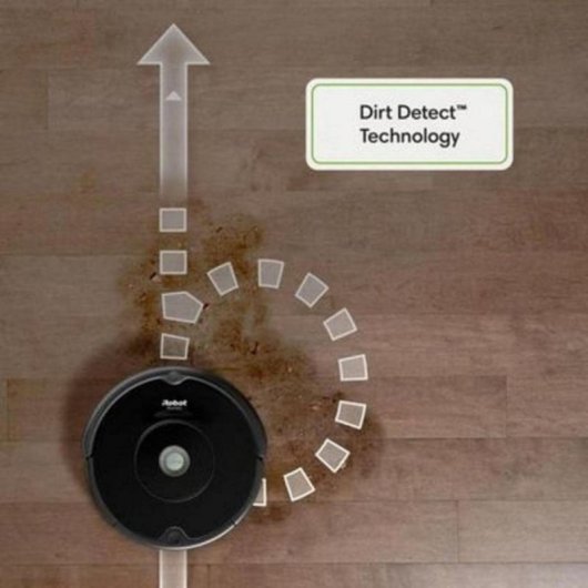 Aspirateurs Robots iRobot Roomba 606 Navigation Réactive Pour Poils Animaux 60 min Hauteur 9,2 cm