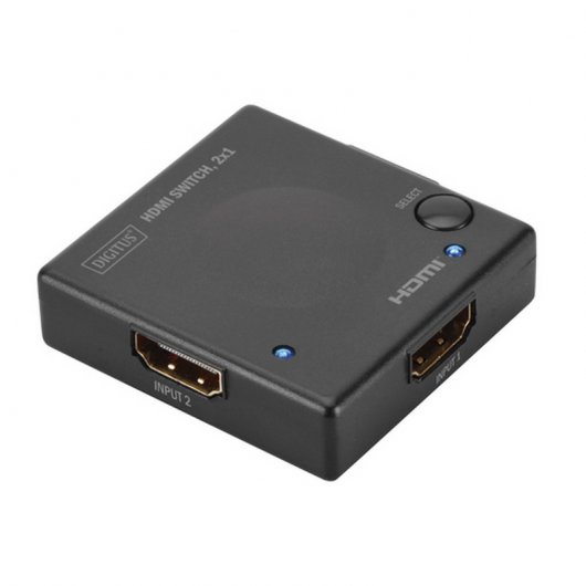 Digitus Conmutador de Vídeo HDMI Automático 2x1 Puertos
