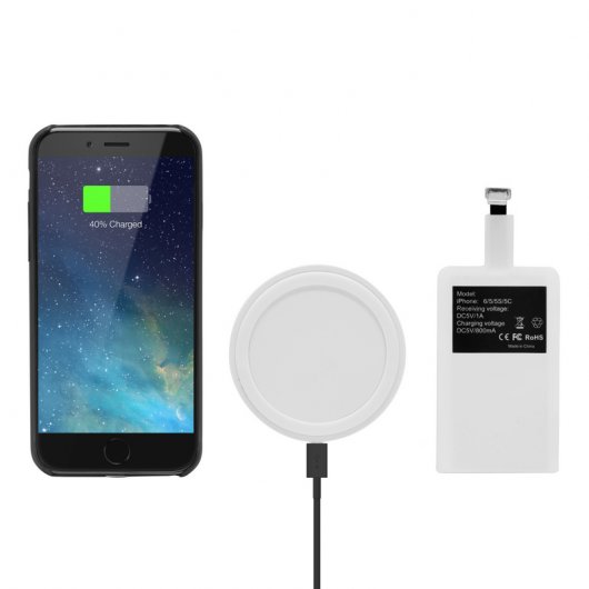 Unotec Pack De Carga Por Induccion Para iPhone 6/6s