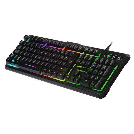 Mars Gaming MK218 Teclado Gaming H-Mechanical Red RGB
