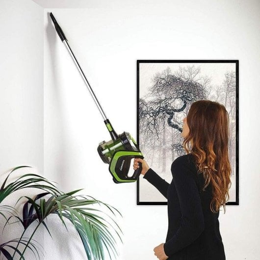 Aspirateur sans Fil Polti Forzaspira Slim SR110 115W 50 min HEPA 0,5L Brosse LED