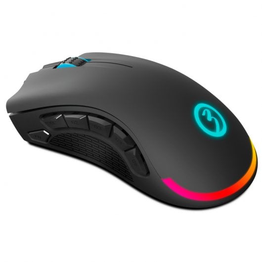 Ozone Exon X90 Ratón Gaming Óptico Pro 12000DPI Negro