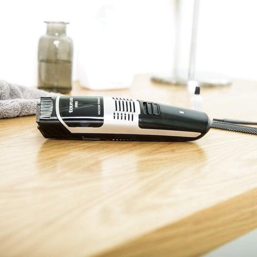 Tondeuse Barbe Taurus Spiro Sans Fil 11 Longueurs 40min Lame Acier Aspirateur