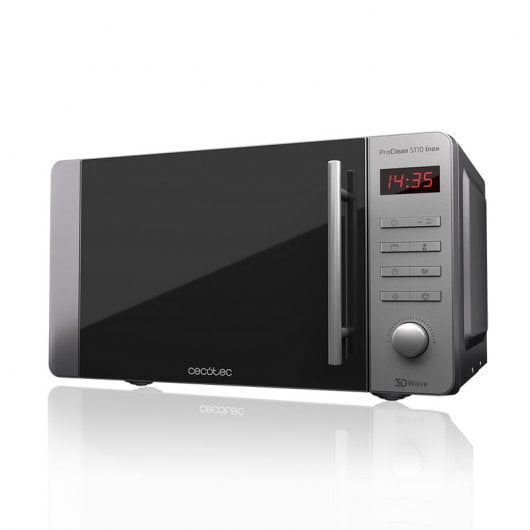 Cecotec ProClean 5110 Inox Micro-ondas com Grill 700W