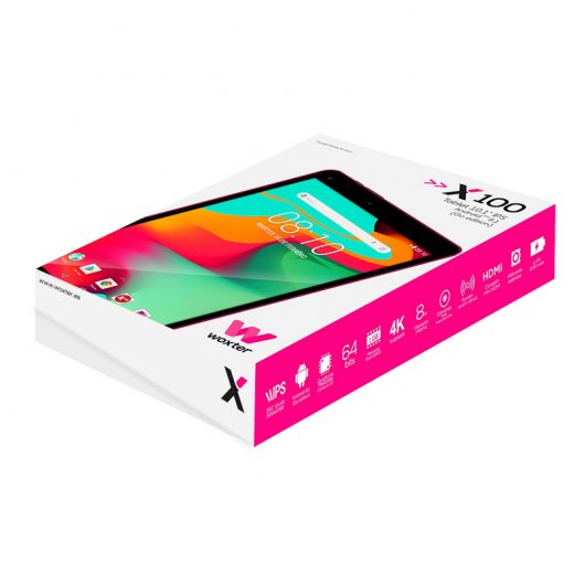 Woxter X100 10.1" Tablet Rosa