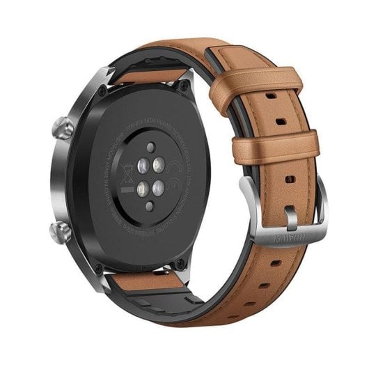 Huawei Watch GT Bluetooth GPS 46mm AMOLED Aço Inoxidável Castanho Resistente Água 5ATM