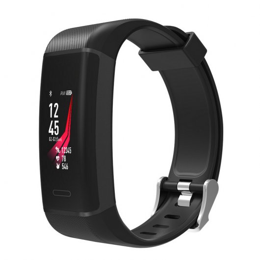 Leotec Training Pro GPS Color Pulsera de Actividad Negra