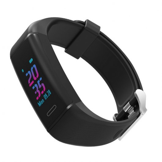 Leotec Training Pro GPS Color Pulsera de Actividad Negra