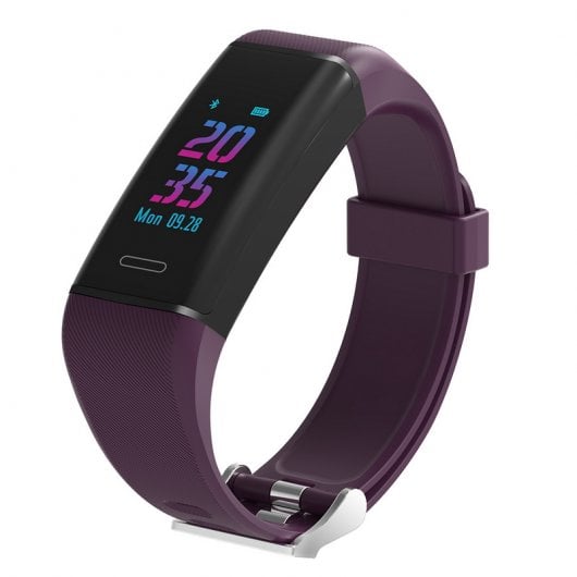 Leotec Training Pro GPS Color Pulsera de Actividad Violeta