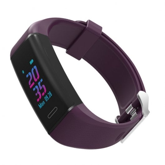 Leotec Training Pro GPS Color Pulsera de Actividad Violeta