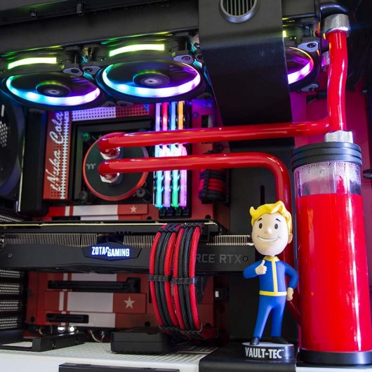 PcCom Custom NukaCola Intel Core i7-8700K/32Gb/500GB SSD/4TB/RTX 2080Ti