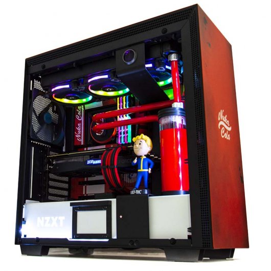 PcCom Custom NukaCola Intel Core i7-8700K/32Gb/500GB SSD/4TB/RTX 2080Ti